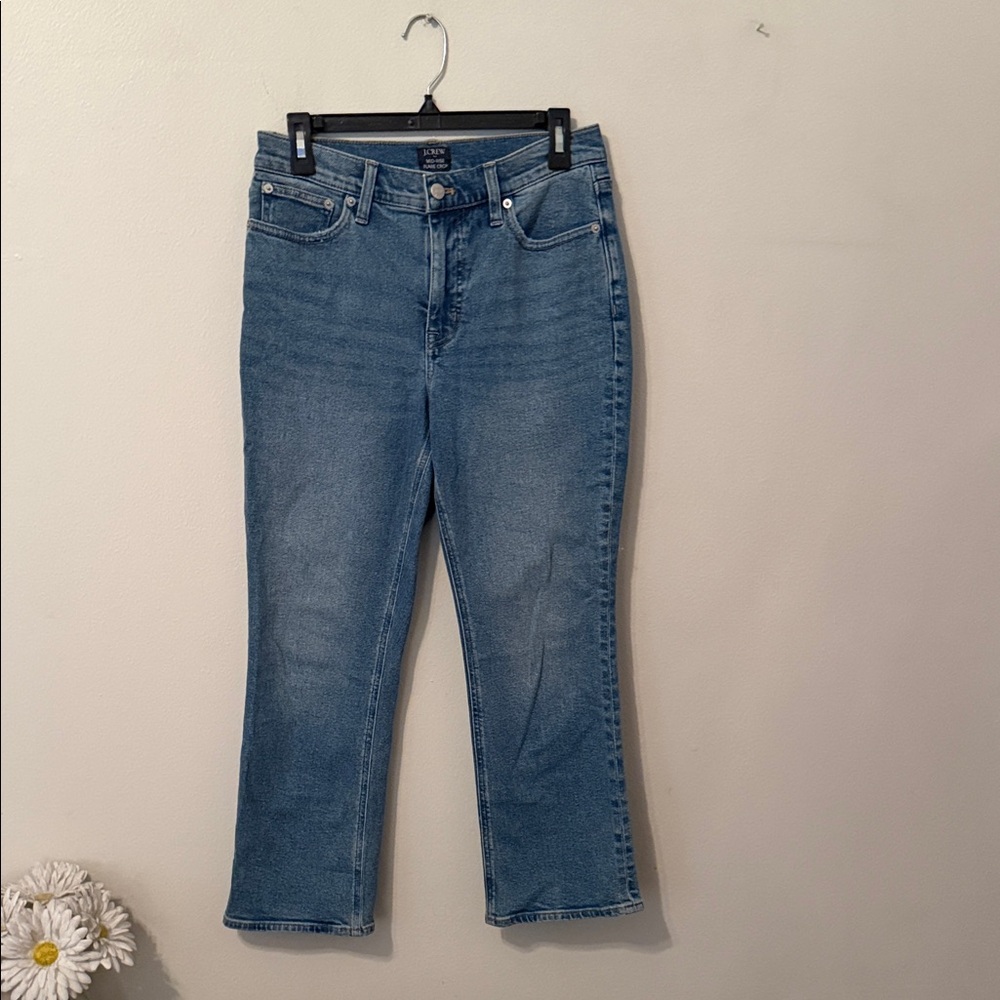 J. Crew Women's Mid Rise Flare Crop Jeans [Size: 28]